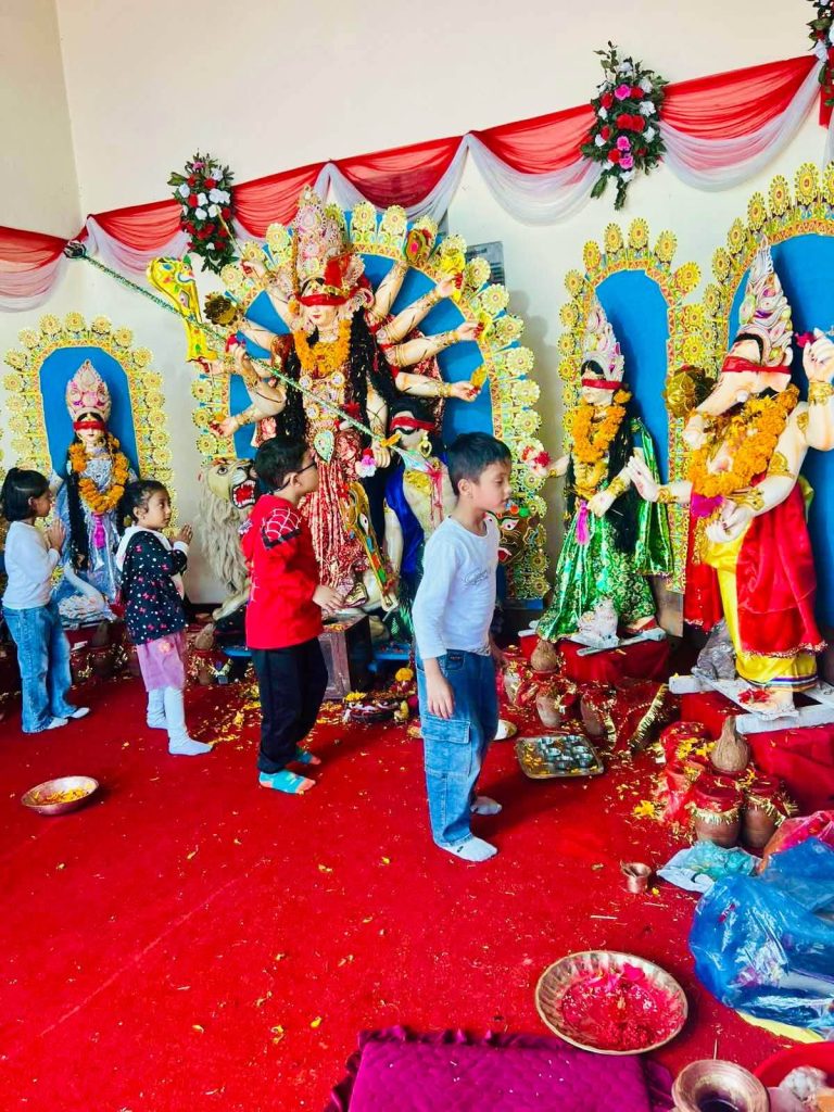 Blessings of Durga Mata, Celebrating the Spirit of Dashain!
