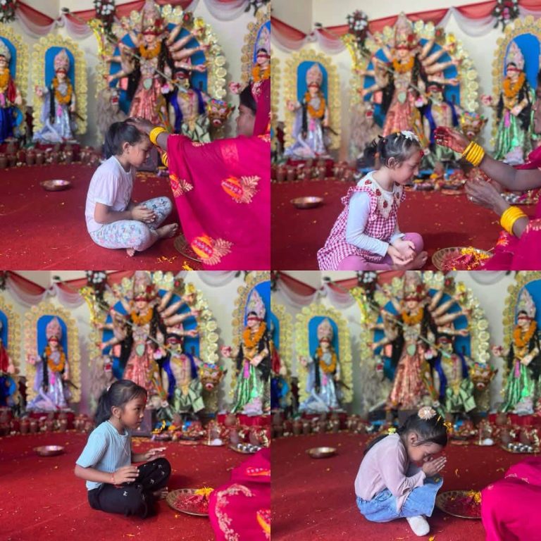 Blessings of Durga Mata, Celebrating the Spirit of Dashain!