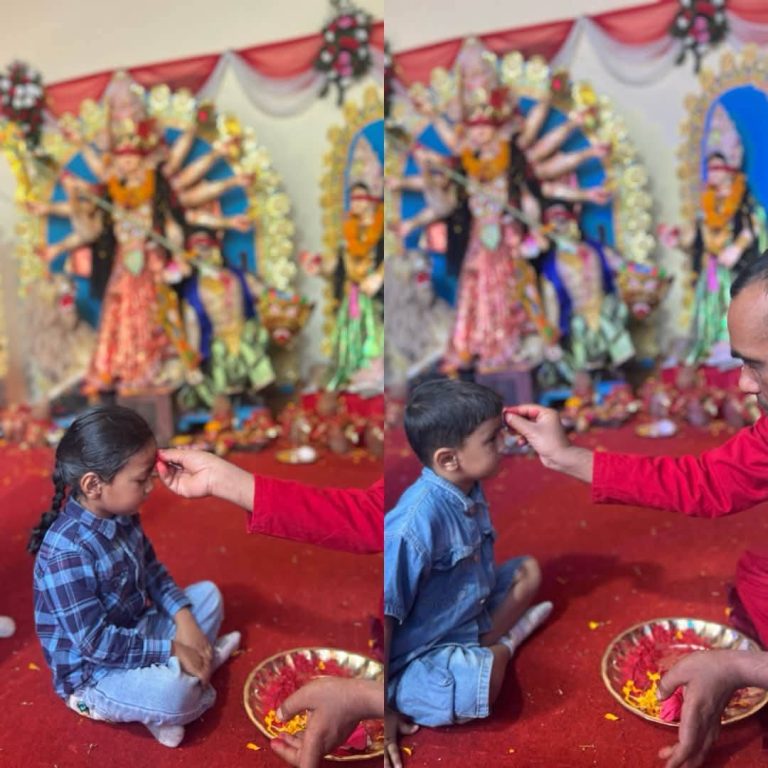 Blessings of Durga Mata, Celebrating the Spirit of Dashain!