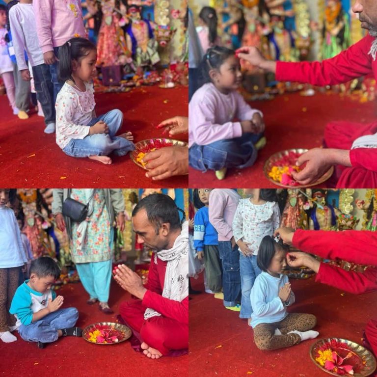 Blessings of Durga Mata, Celebrating the Spirit of Dashain!