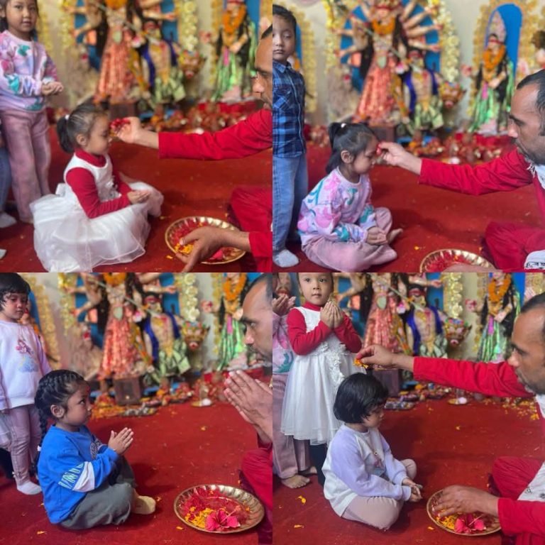 Blessings of Durga Mata, Celebrating the Spirit of Dashain!