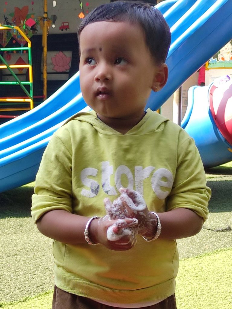 World Handwashing Day at Lovely Home Kindergarten, Bhanimandal!