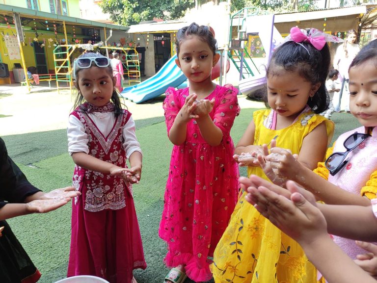 World Handwashing Day at Lovely Home Kindergarten, Bhanimandal!