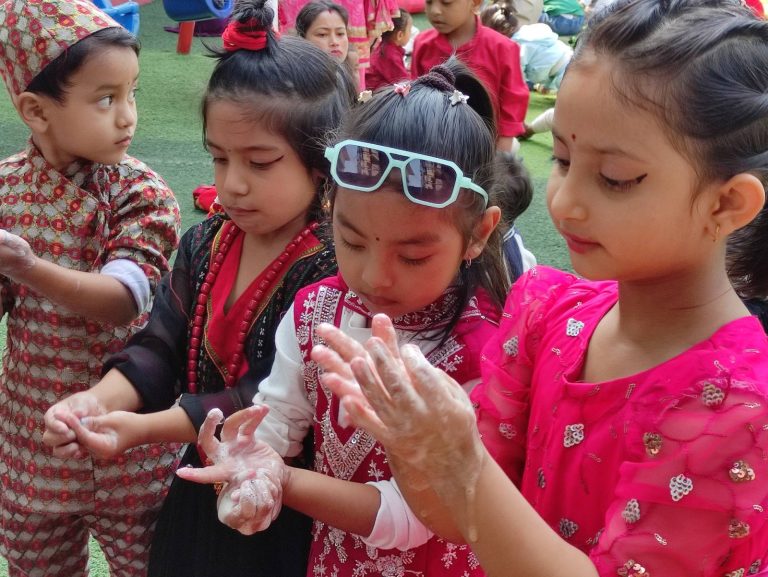 World Handwashing Day at Lovely Home Kindergarten, Bhanimandal!