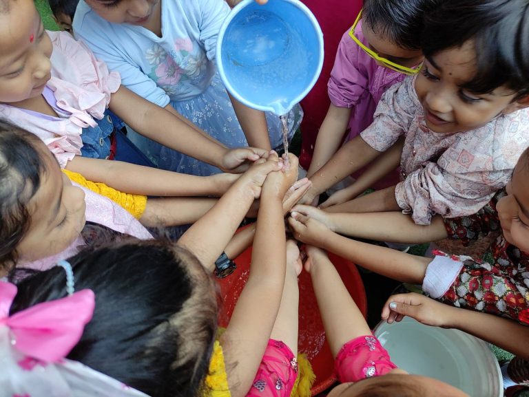 World Handwashing Day at Lovely Home Kindergarten, Bhanimandal!