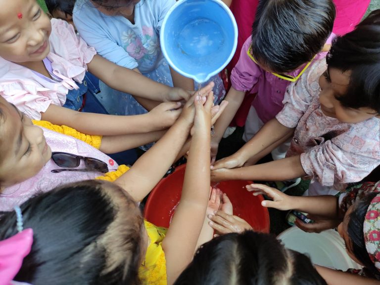 World Handwashing Day at Lovely Home Kindergarten, Bhanimandal!