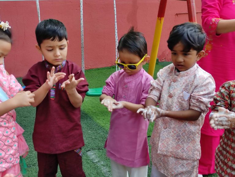 World Handwashing Day at Lovely Home Kindergarten, Bhanimandal!